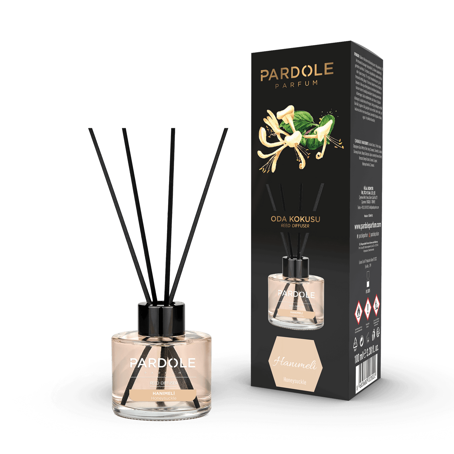 Geurstokjes Honeysuckle 100ML