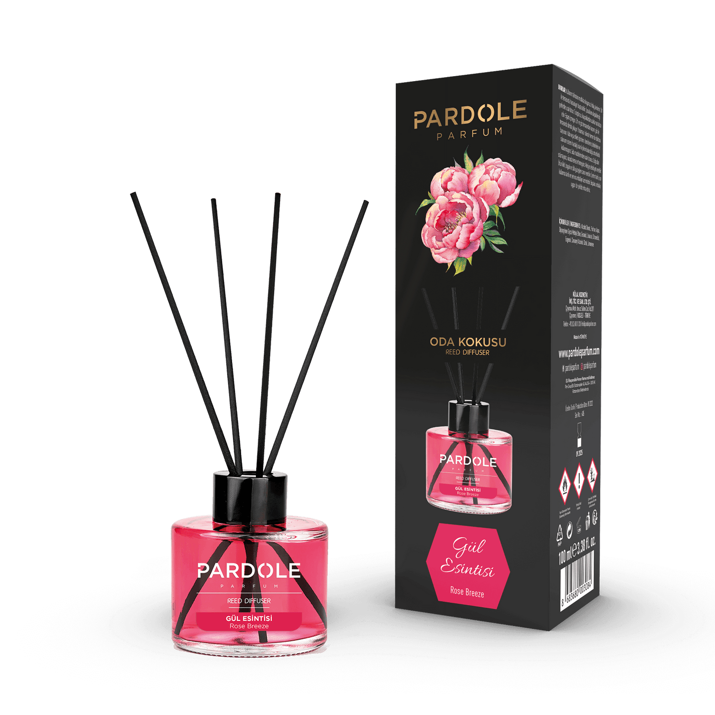 Geurstokjes Rose Breeze 100ML