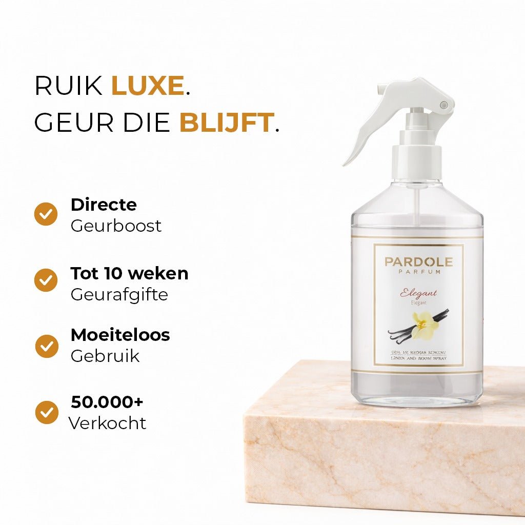 Roomspray Patchouli & Bergamot 500ML - Pardole Parfum
