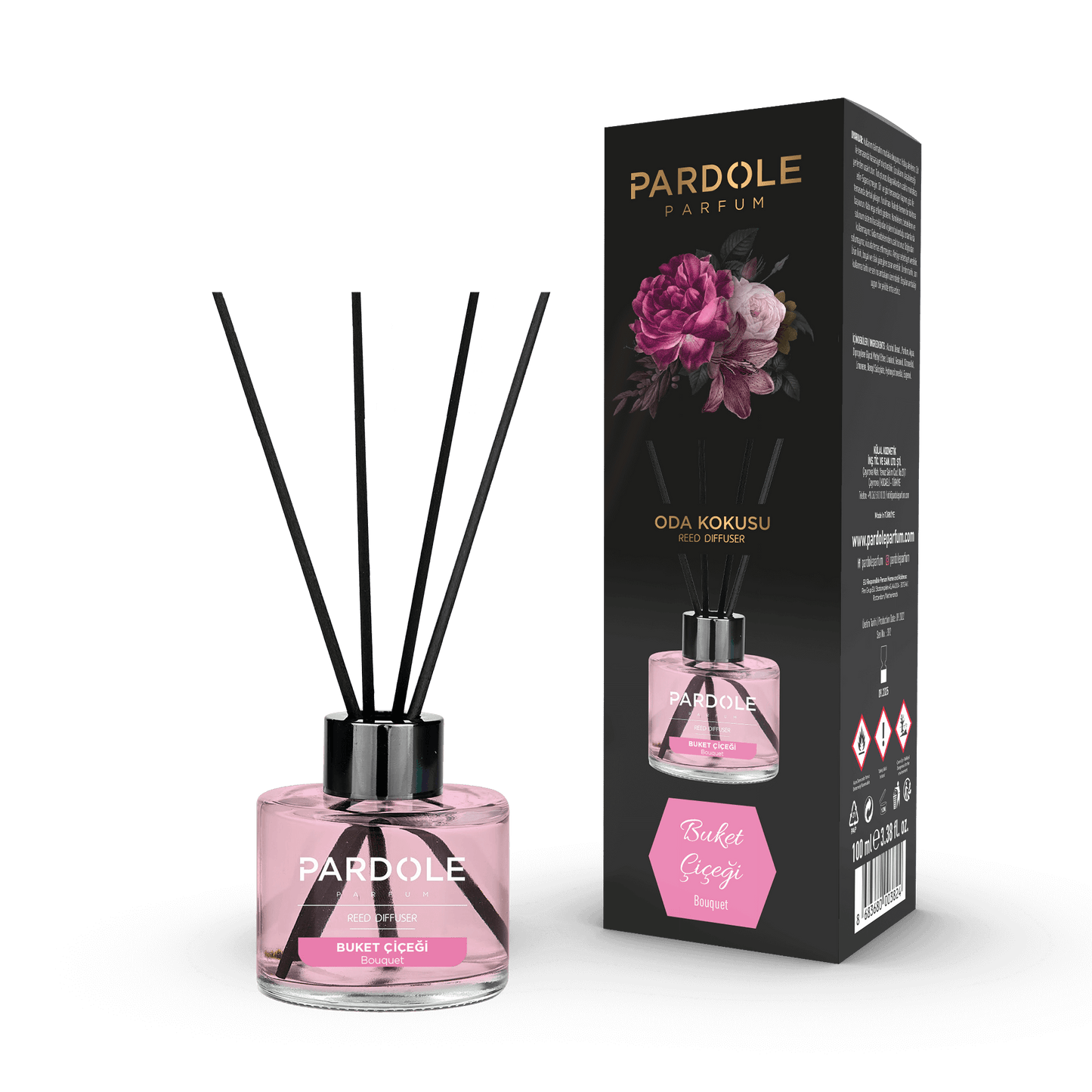 Geurstokjes Bouquet Flower 100ML
