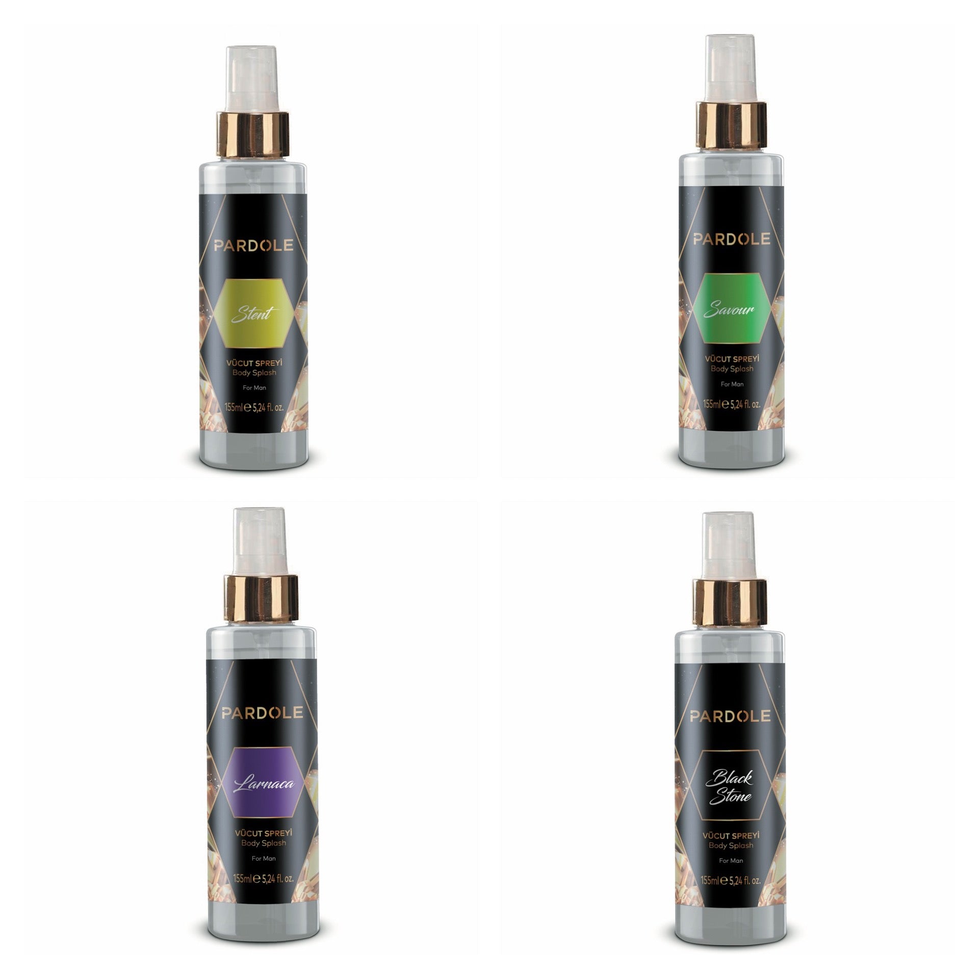 Pakket man 4 Stuks - Pardole Parfum